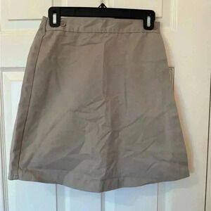 VINTAGE Classic khaki A-Line Skort